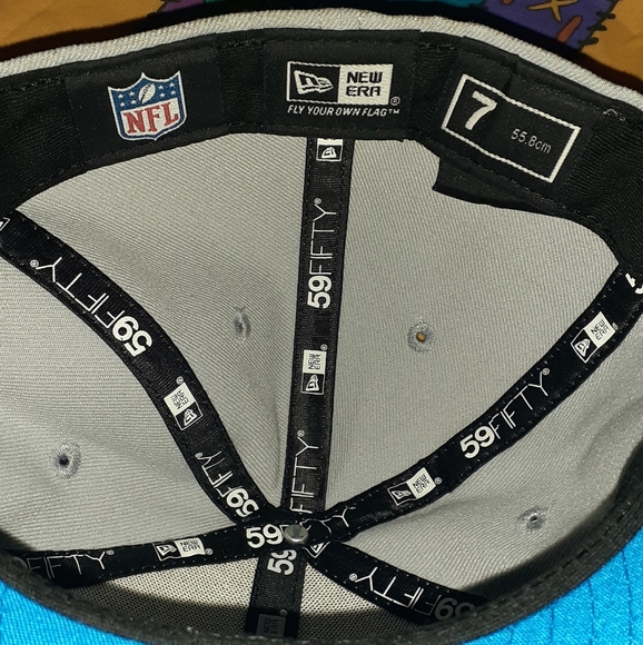 New Era Calvin Johnson Megateon Detroit Lions Fitted Hat Cap Vintage 7 - Picture 4 of 4